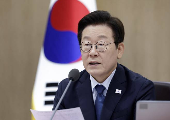 이재명 대통령이 21일 용산 대통령실에서 열린 국무회의에서 발언하고 있다.(사진=연합뉴스)