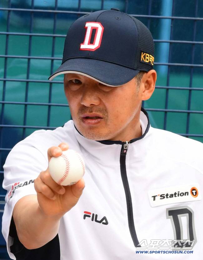 두산 베어스 제12대 감독 김원형. 스포츠조선DB