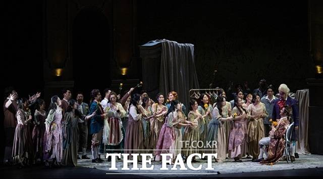 모차르트의 '피가로의 결혼' 공연 장면 /대구오페라하우스
