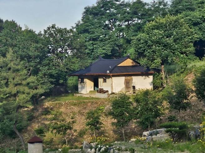 충북 제천 산척면 송강리 김혜경 여사 생가. 사진=전영선