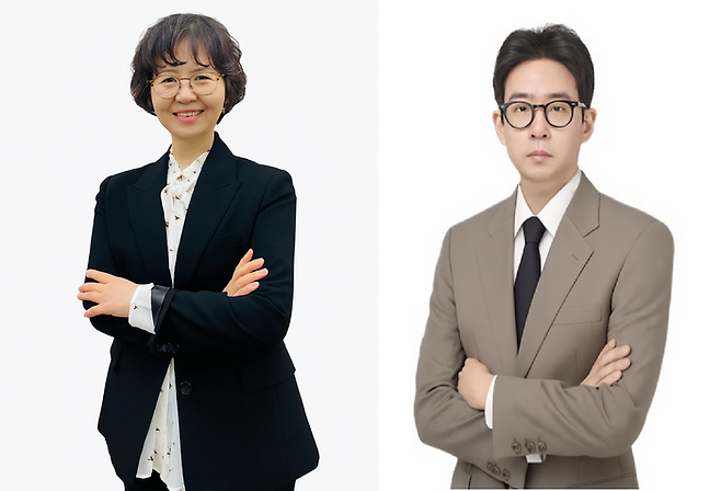 신임 구현영 사업개발센터장(왼쪽), 장진혁 팀장 ⓒ인투셀