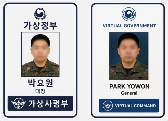 Example of an AI-generated fake military ID used in a North Korean spear-phishing attack. The “Virtual Government” credentials and photo were created via AI and such deepfake IDs were sent to South Korean agencies to trick recipients into installing malware. [GENIANS]