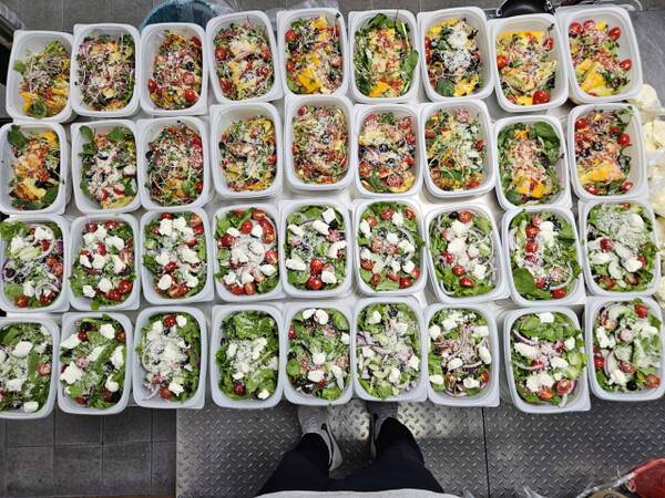 수원시 1인가구 4구4색 프로그램 중 장안구에서 진행된 요리와 나눔 프로그램에 참여한 1인가구가 2인분씩 만든 도시락. 수원시 제공