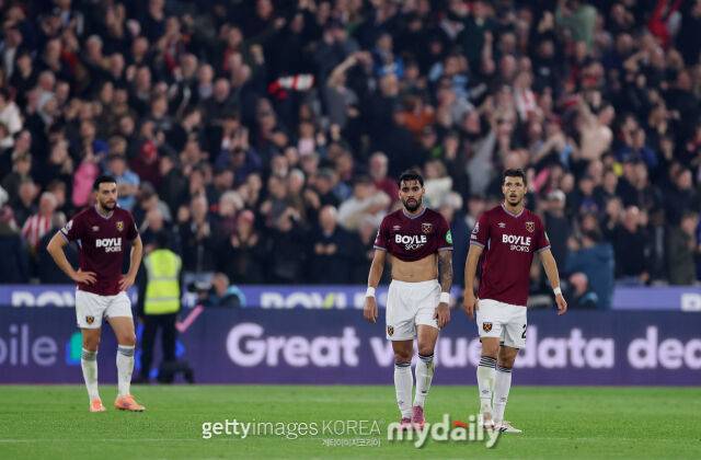 웨스트햄 유나이티드 선수단./게티이미지코리아