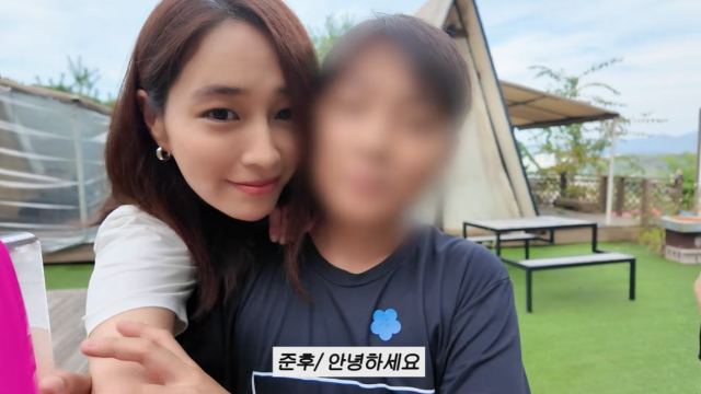 배우 이민정과 아들 준후/유튜브 채널 '이민정 MJ'