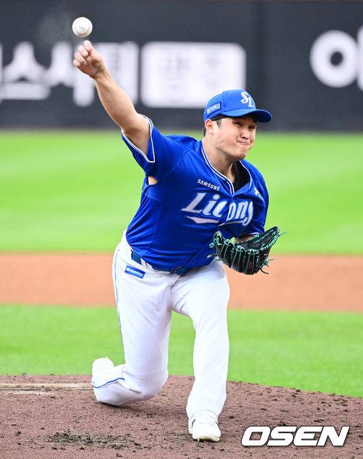 플레이오프 2차전 선발투수 최원태