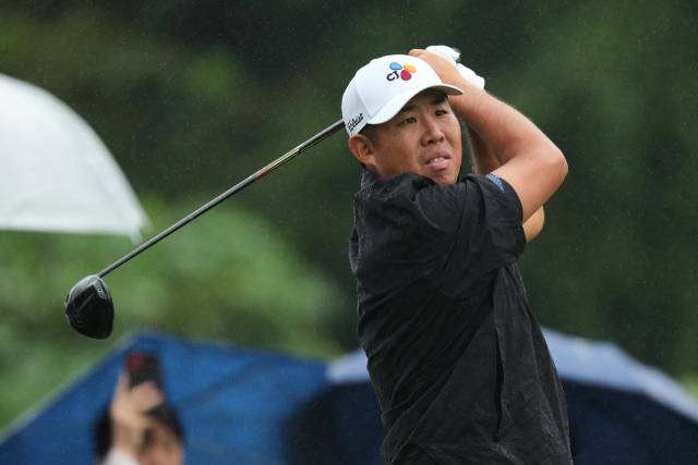 제네시스 챔피언십 타이틀 방어에 나서는 안병훈. AP연합뉴스