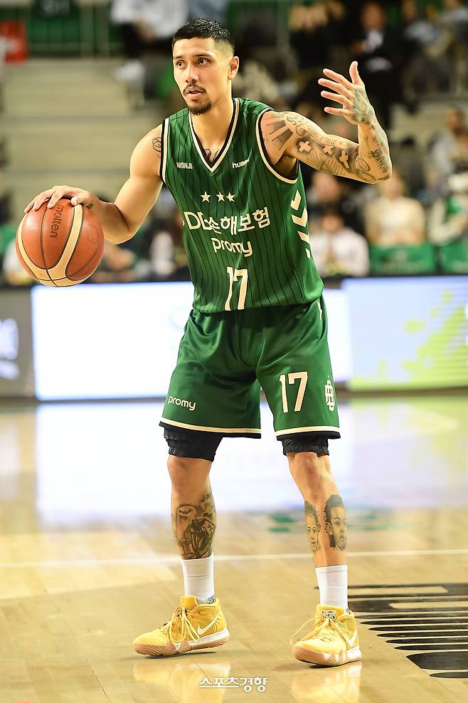 원주 DB 이선 알바노. KBL 제공