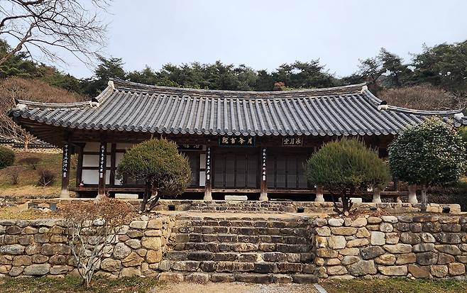 월봉서원 강당 ‘빙월당’