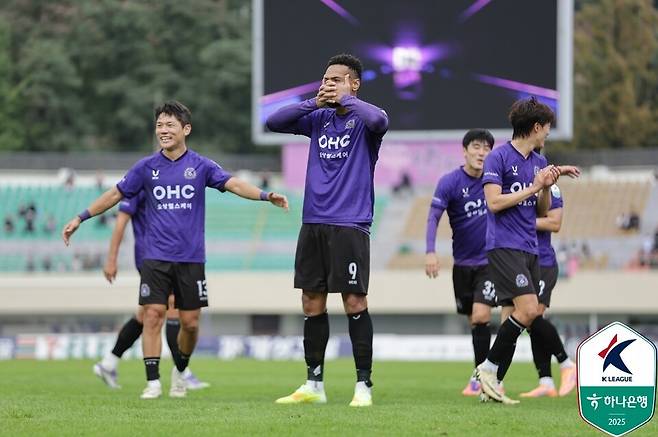 FC안양 공격수 모따. /사진=한국프로축구연맹