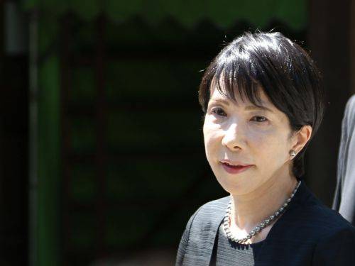 일본의 104대 총리이자 최초의 여자 총리로 취임한 다카이치 사나에. 연합뉴스