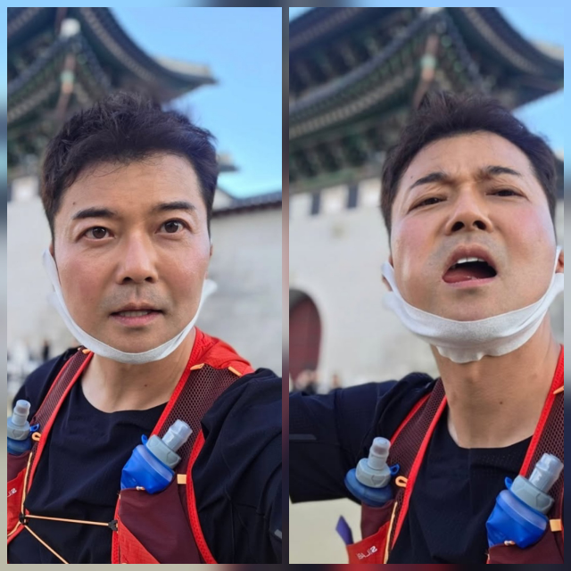 방송인 전현무가 인생 첫 ‘오운완(오늘 운동 완료)’에 도전하며 색다른 근황을 전했다.사진=전현무 SNS