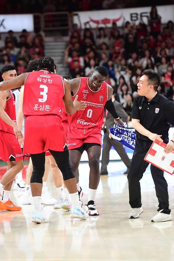 [서울=뉴시스] 프로농구 안양 정관장의 조니 오브라이언트. (사진=KBL 제공) *재판매 및 DB 금지