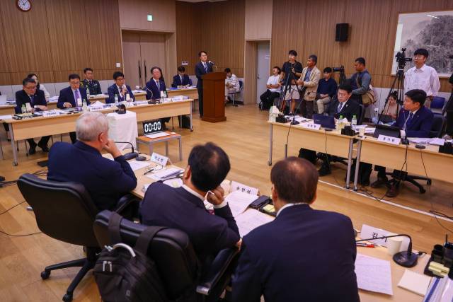 ▲ 22일(현지시간) 캄보디아 프놈펜 주캄보디아 대사관에서 열린 국회 외교통일위원회 주캄보디아·주베트남·주태국·주라오스대사관 국정감사가 진행됐다. ⓒ연합뉴스