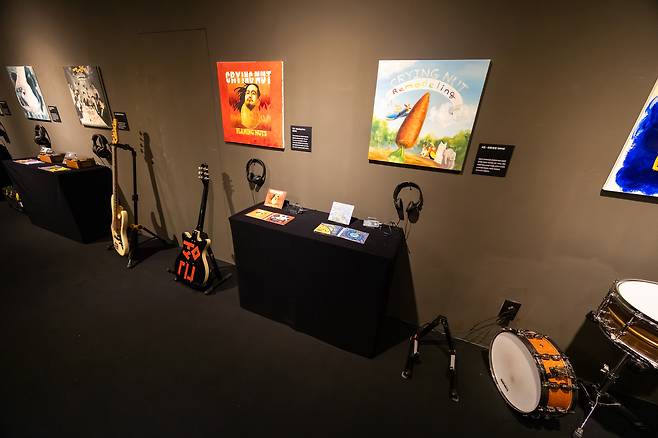 22일 서울 마포구 KT&G 상상마당에서 열린 30주년 기획 프로젝트 전시 ‘말달리자’ 전시장 모습. 캡틴락컴퍼니