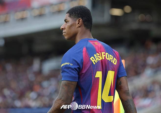 FC바르셀로나 공격수 마커스 래시포드. /AFPBBNews=뉴스1