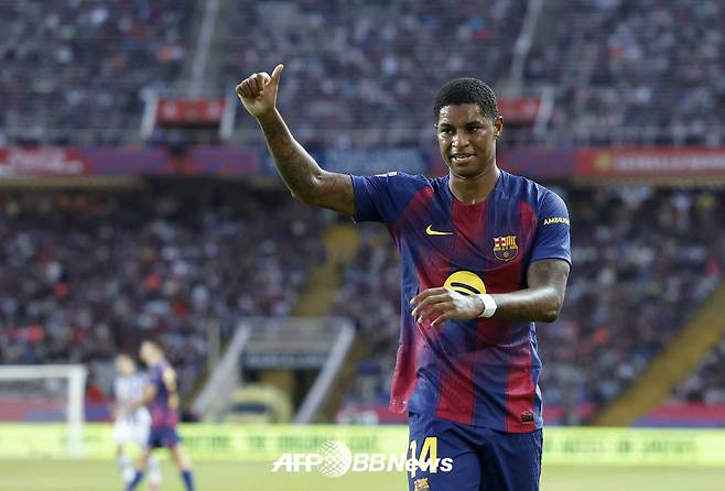 FC바르셀로나 공격수 마커스 래시포드. /AFPBBNews=뉴스1