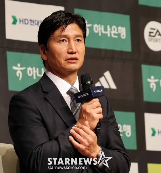 정정용 김천 상무 감독./사진=강영조 선임 기자