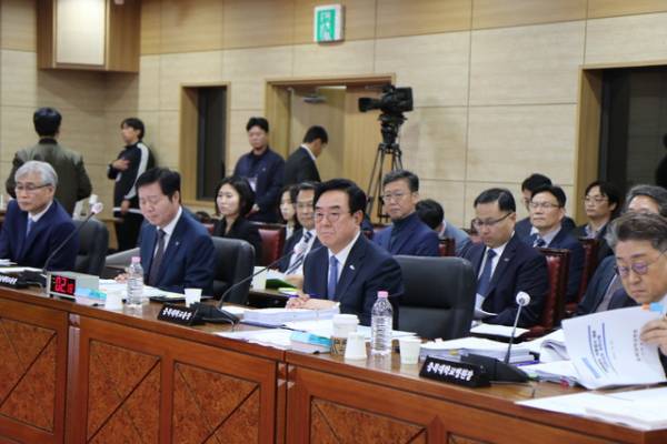 23일 충북대에서&nbsp;충청권 4개 시도교육청과 국립대 등에 대한 국정감사가 열렸다. /충북도 제공&nbsp;