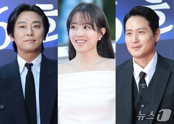 (왼쪽부터) 배우 주지훈, 박보영, 박해준 ⓒ 뉴스1