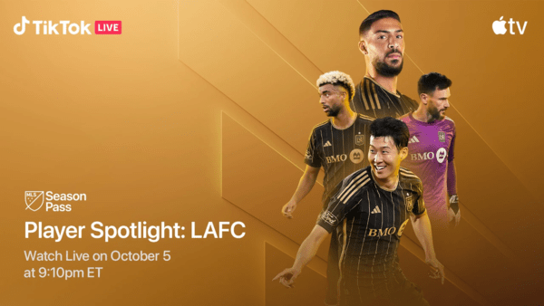 미국 메이저리그 사커(MLS)가 새롭게 선보이는 틱톡 라이브 Player Spotlight: LAFC.&nbsp;/사진=미국 메이저리그 사커(MLS)