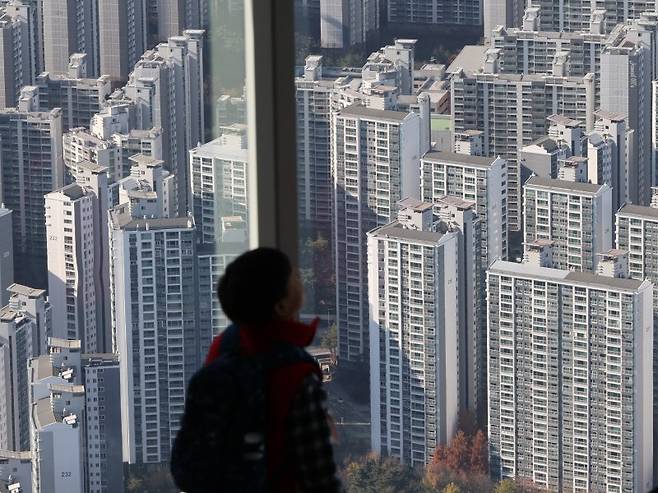 서울 아파트 전경. 뉴시스