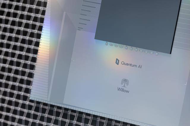 구글 퀀텀AI가 22일 출시한 '윌로' 양자 칩. 구글 제공