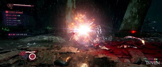 ▲ 패링했을 때의 손맛이란... 직접 해봐야 안다