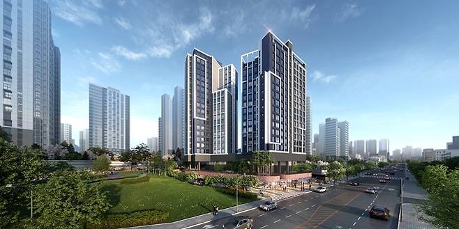 < ‘청량리역 요진 와이시티’ 투시도 / 출처 : 요진건설산업㈜ >