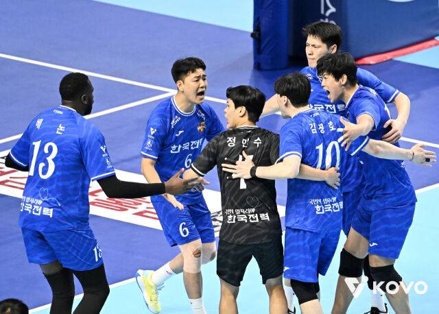 한국전력 배구단./KOVO