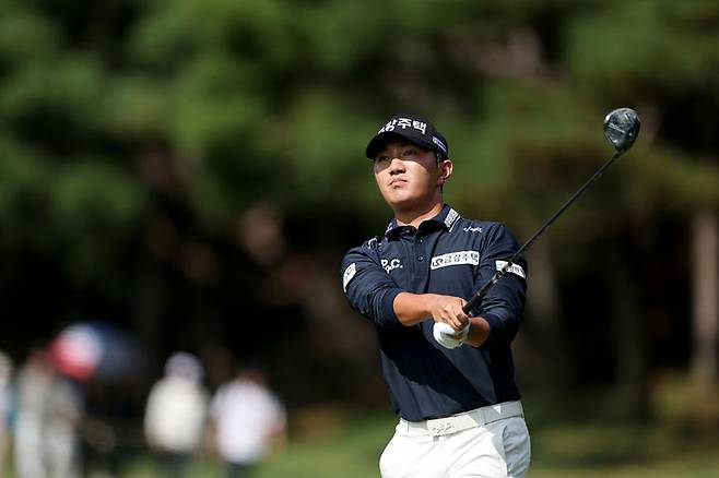 [서울=뉴시스] 한국프로골프(KPGA) 투어와 DP 월드투어가 공동 주관하는 제네시스 챔피언십에 출전한 옥태훈. (사진=KPGA 홈페이지 캡처) 2025.10.23. photo@newsis.com *재판매 및 DB 금지