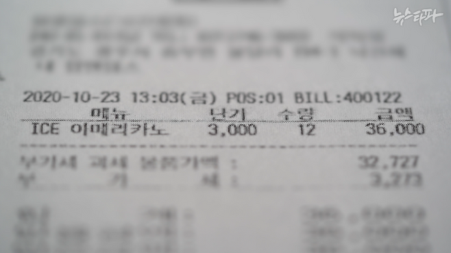 김관정 제22대 서울동부지검장이 특수활동을 수행했다며 자신에게 셀프 지급한 특수활동비의 증빙 자료.