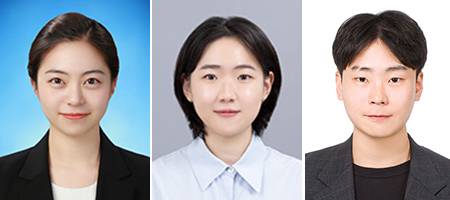 (왼쪽부터) 조희연, 김나현, 윤준호.