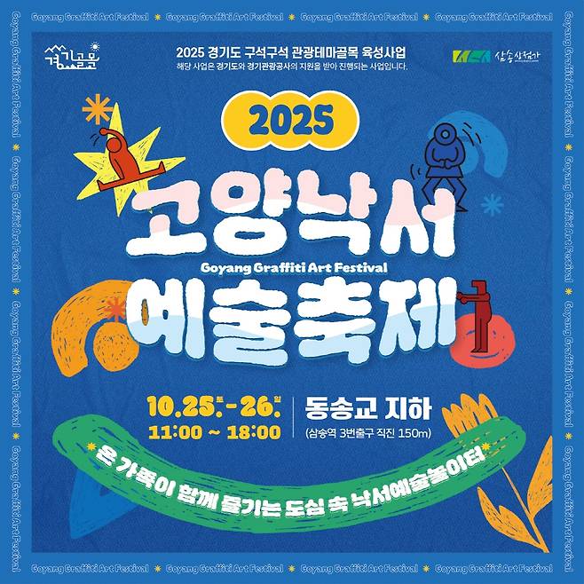 2025고양낙서예술축제 안내 포스터 [고양시 제공. 재판매 및 DB 금지]