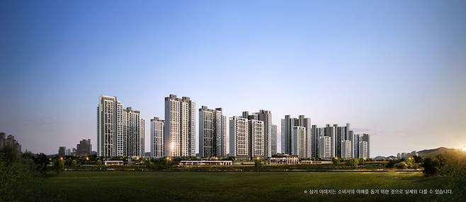 운정 아이파크 시티 투시도