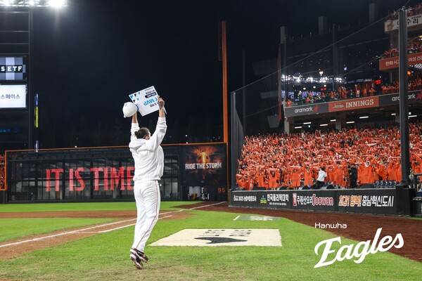 데일리 MVP로 선정된 폰세. (사진=한화)