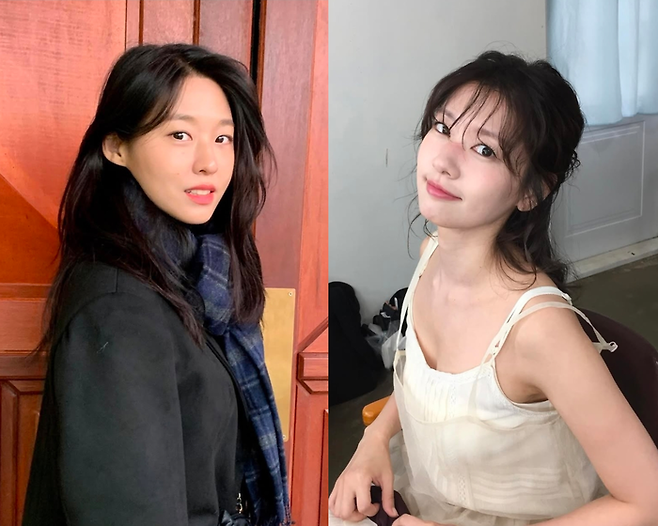 김설현, 정소민. 사진 | 김설현, 정소민 SNS