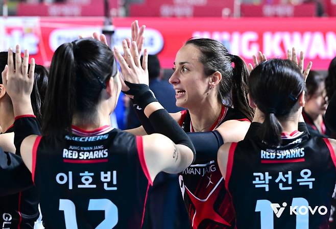 정관장 자네테. 사진제공=KOVO