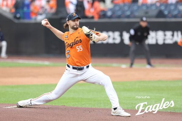 라이언 와이스. ⓒ한화 이글스