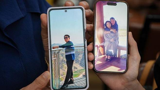 어부였던 정은(왼쪽) 씨와 영묵(오른쪽) 씨는 올해 어선 사고로 세상을 떠났다