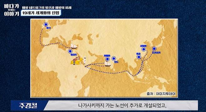 기자가 선택한 「해양 네트워크의 발전과 해양의 미래」(주경철 교수) 강의.