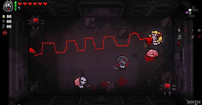 ▲ 맵, 오브젝트의 랜덤인 절차적 생성으로 로그라이크 특징을 살리기도 하고