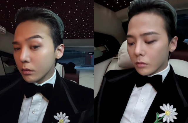 지드래곤이 '옥관문화훈장' 수훈자가 된 후 비하인드 사진을 공개했다. / 지드래곤 인스타그램