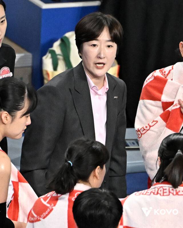 장소연 페퍼저축은행 감독/KOVO