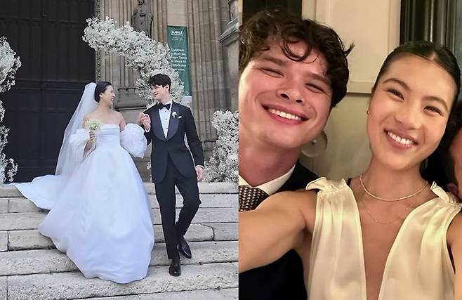 대학 시절 연인에서 부부가 된 두 사람 [인스타그램 캡처]