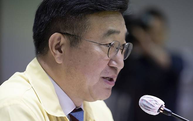 윤호중 행정안전부 장관. 연합뉴스