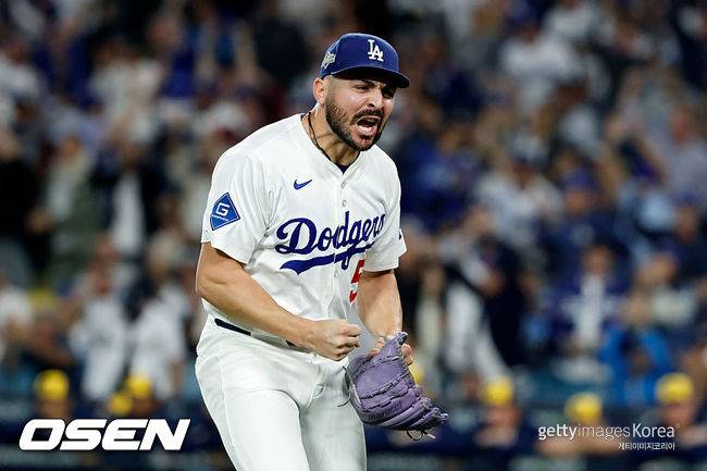 [사진] LA 다저스 알렉스 베시아. ⓒGettyimages(무단전재 및 재배포 금지)