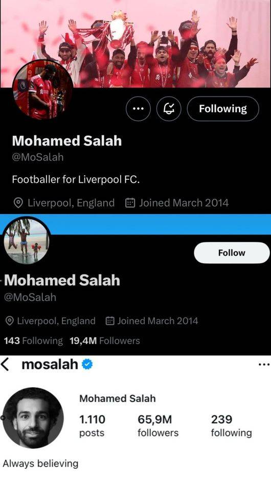 [사진] 모하메드 살라 SNS