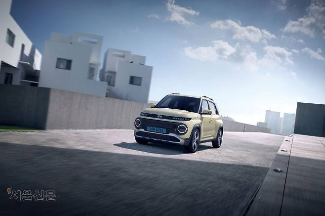 현대차, ‘2026 캐스퍼ᆞ캐스퍼 일렉트릭’ 출시 - 현대자동차가 엔트리 SUV 캐스퍼의 연식 변경 모델 ‘2026 캐스퍼’와 ‘2026 캐스퍼 일렉트릭’을 15일(화) 출시하고 본격적인 판매에 돌입했다. 2026 캐스퍼 일렉트릭 외장. 2025.7.15 현대자동차 제공