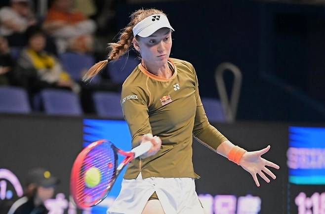 WTA 파이널스 출전권을 마지막으로 획득한 엘레나 리바키나.